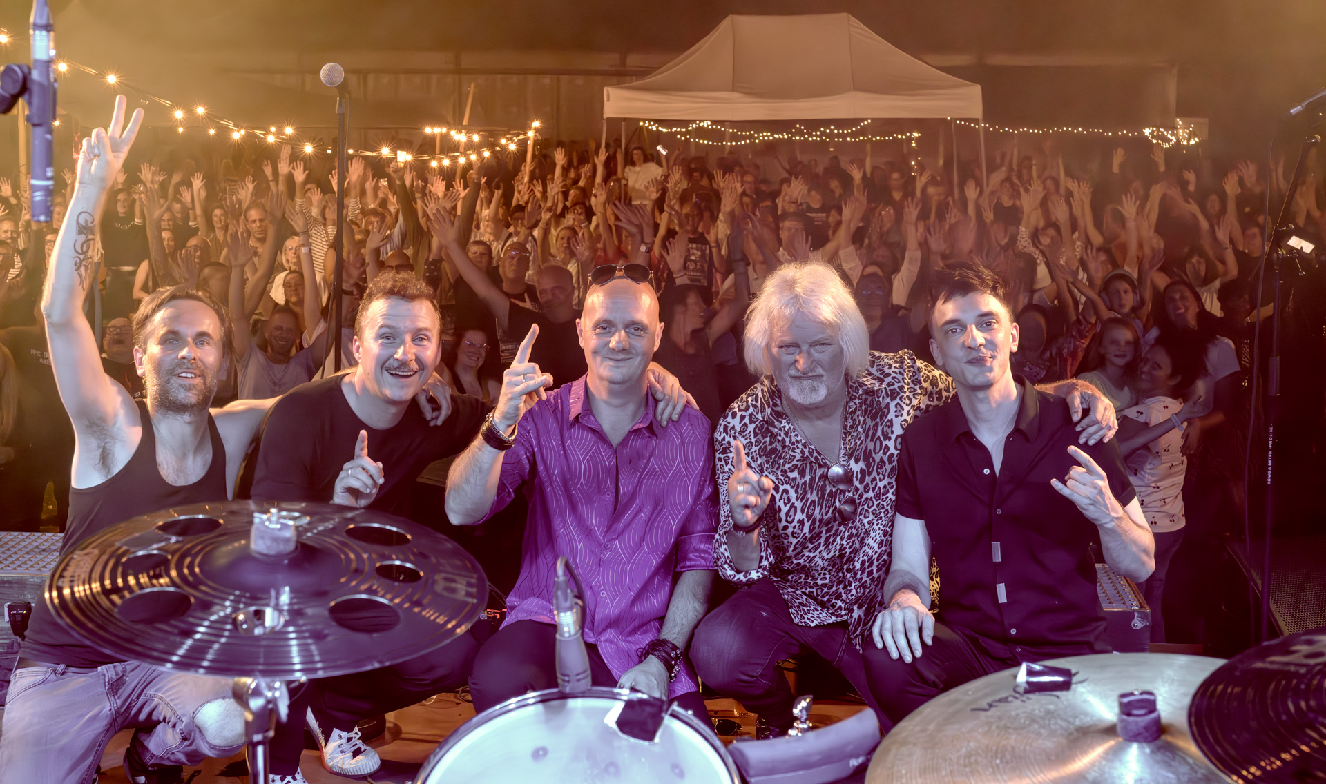 Pulse Machine met publiek na een show